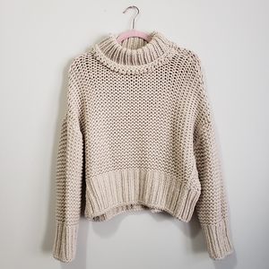Free People -My Only Sunshine- loose knit sweater